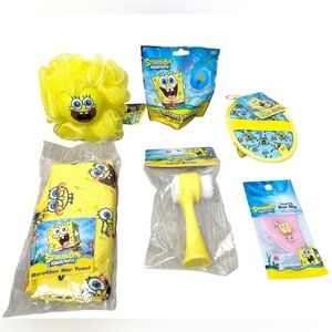 SpongeBob SquarePants Yellow Bath Collection